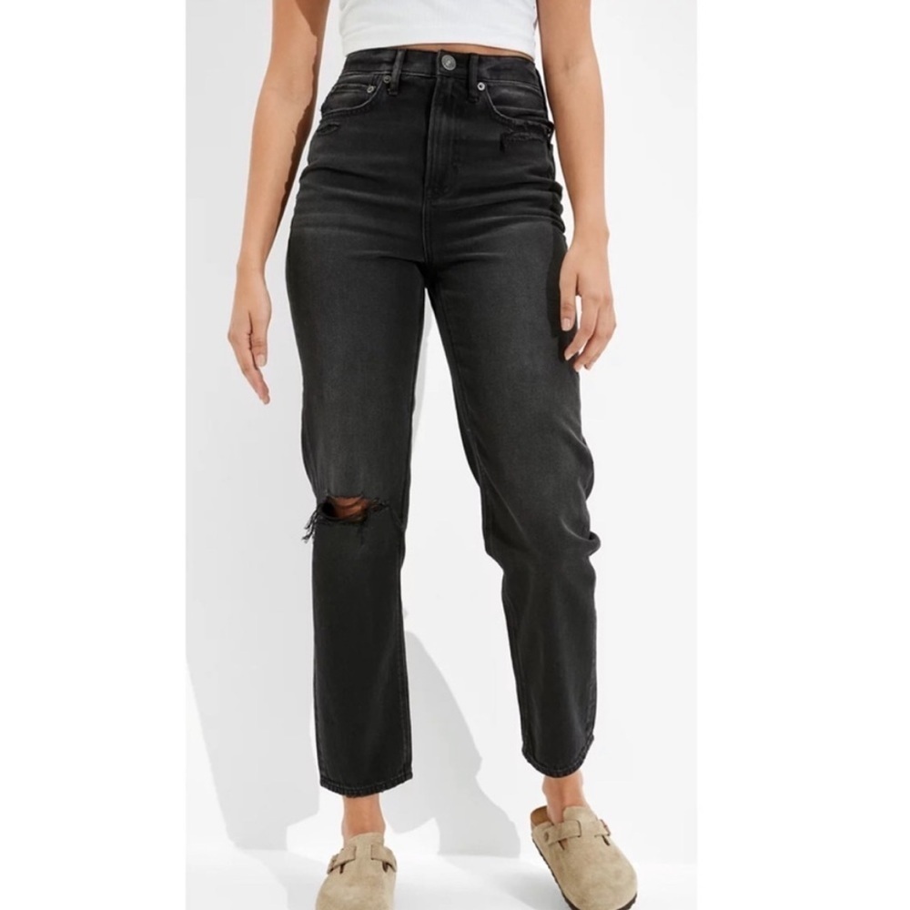 American Eagle AE Ripped Highest Waist '90s Boyfriend Jean Size 2